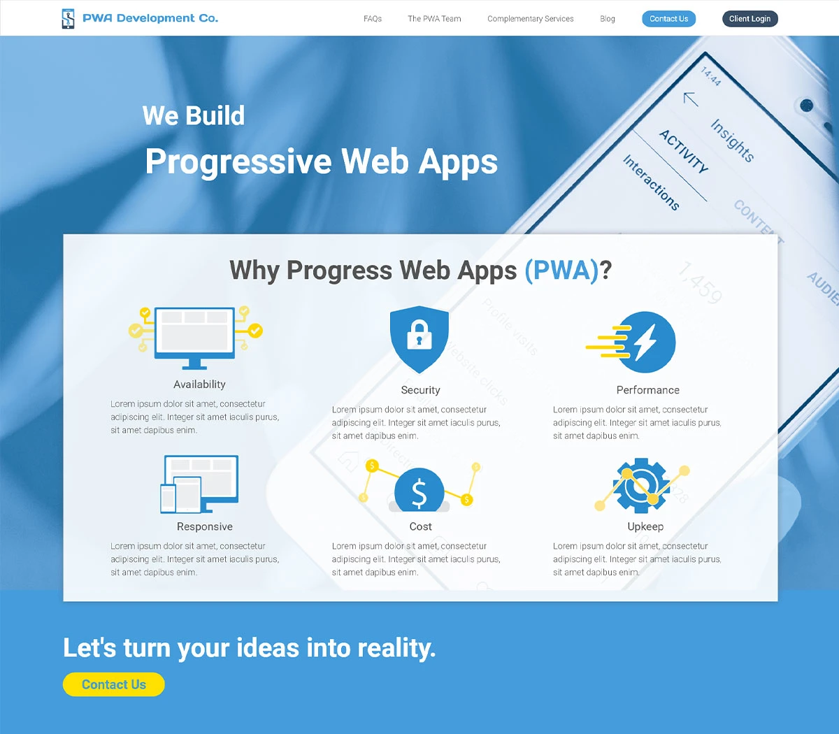 PWA Home